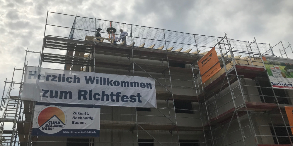 Richtfest in Mittelfeld